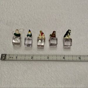 Hallmark Mini Ice Block Ornaments
